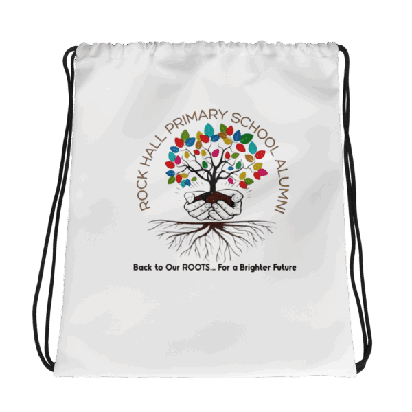 Rock Hall Primary Alumni Drawstring Bag